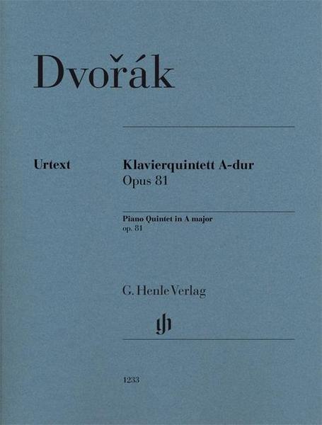 Antonín Dvorák Klavierquintett A-dur op. 81