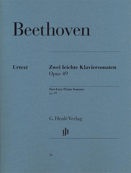 Ludwig van Beethoven Beethoven, Ludwig van - Zwei Leichte Klaviersonaten g-moll Nr. 19 und G-dur Nr. 20 op. 49