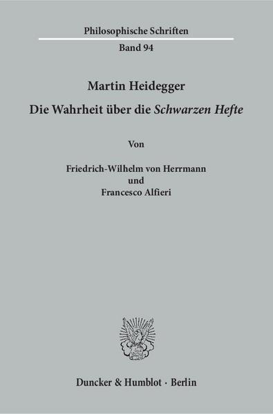 Francesco Alfieri, Friedrich-Wilhelm Herrmann Martin Heidegger.