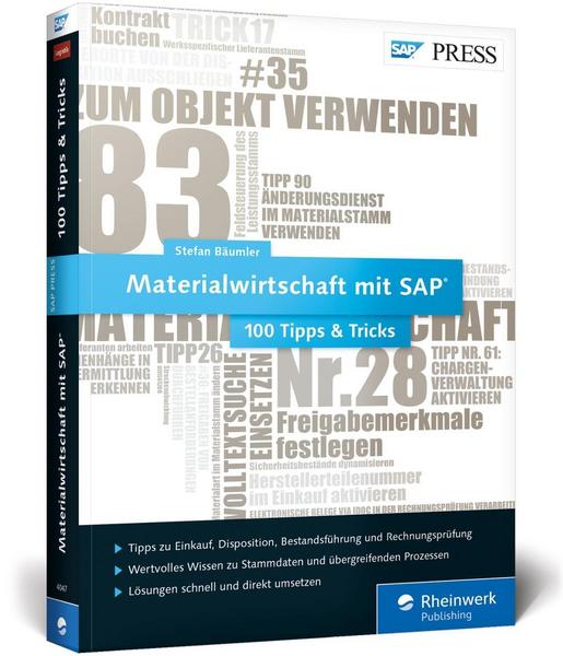 Stefan Bäumler Materialwirtschaft mit SAP − 100 Tipps & Tricks