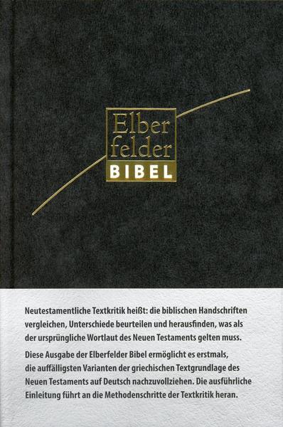 Michael Welte Elberfelder Bibel - NT, Textkritische Ausgabe