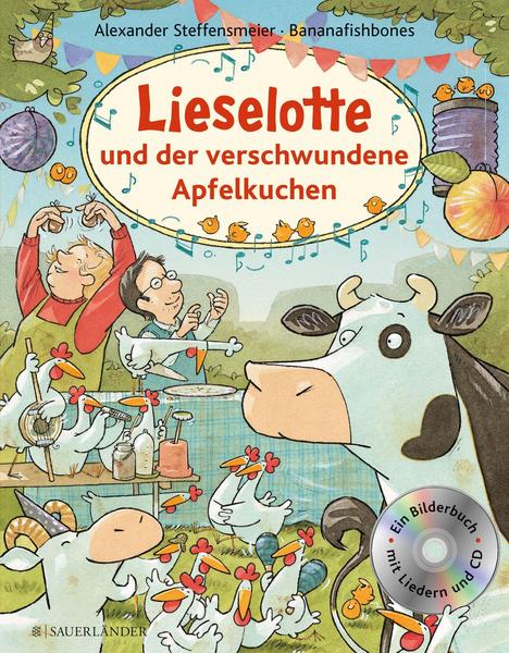 Alexander Steffensmeier Lieselotte und der verschwundene Apfelkuchen Buch mit CD