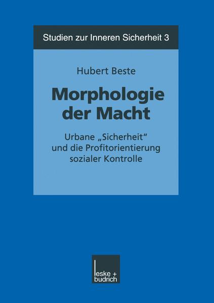 Hubert Beste Morphologie der Macht