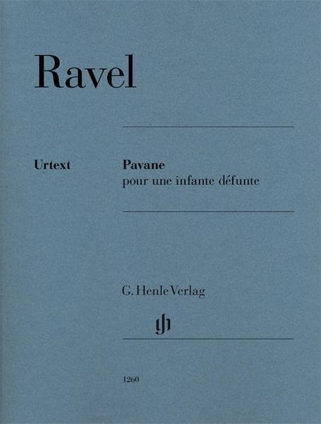 Maurice Ravel Pavane pour une infante défunte für Klavier zu zwei Händen