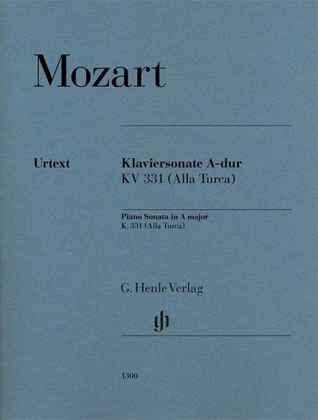 Wolfgang Amadeus Mozart Klaviersonate A-dur KV 331