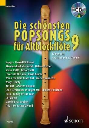 Schott & Co Die schönsten Popsongs für Alt-Blockflöte