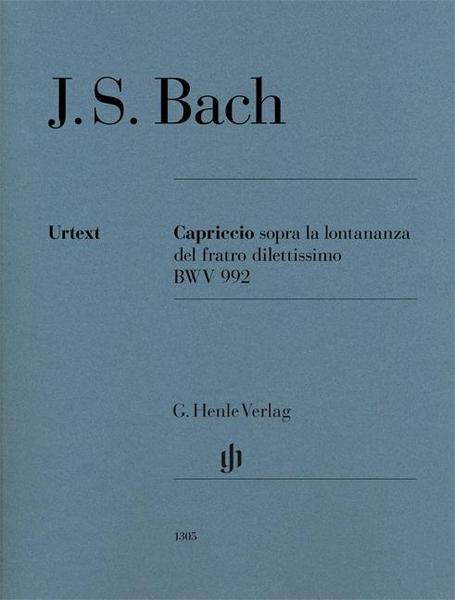 Johann Sebastian Bach Capriccio sopra la lontananza del fratro dilettissimo BWV 992