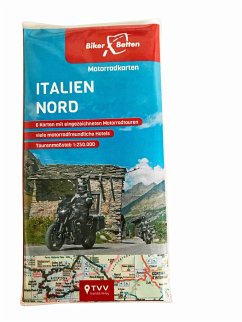 TVV Touristik Verlag Motorradkarten Set Italien Nord