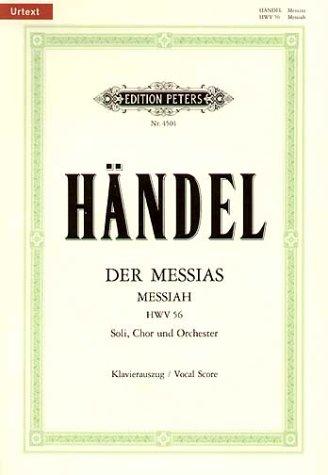 Georg Friedrich Händel Der Messias HWV 56  / URTEXT