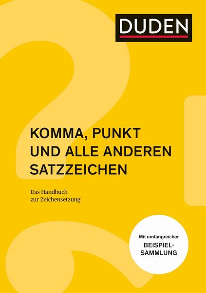 Anja Steinhauer, Christian Stang Komma, Punkt und alle anderen Satzzeichen