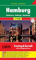 Freytag-Berndt und Artaria KG Hamburg 1 : 10 000 City Pocket