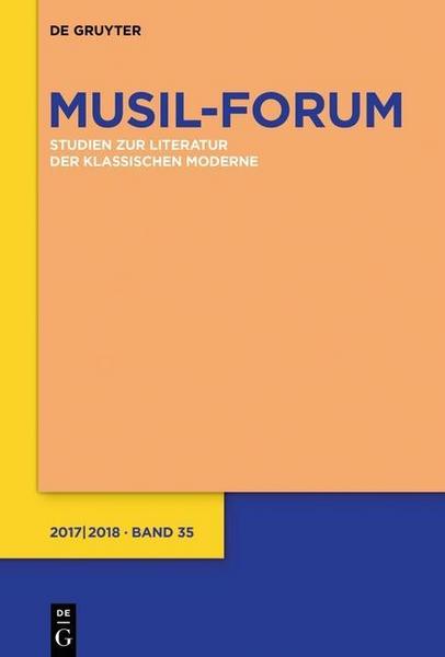 De Gruyter Musil-Forum / 2017/2018