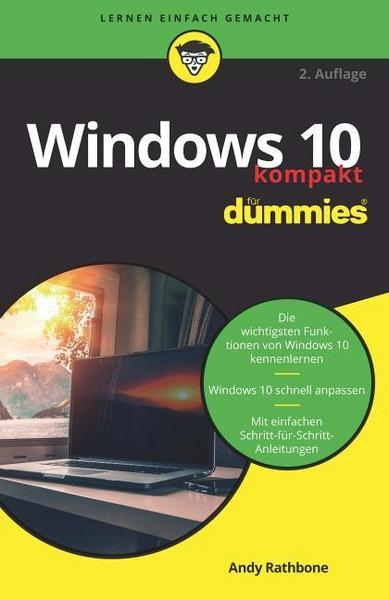 Andy Rathbone Windows 10 kompakt für Dummies