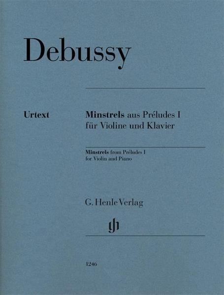 Claude Debussy Minstrels aus 'Préludes I für Violine und Klavier
