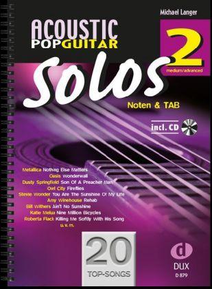 Edition DUX Acoustic Pop Guitar Solos 2