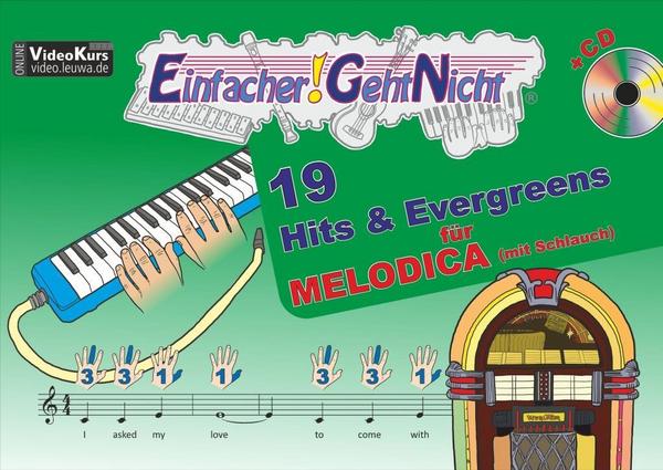 Martin Leuchtner, Bruno Waizmann Einfacher!-Geht-Nicht: 19 Hits & Evergreens – für MELODICA (mit Schlauch) mit CD