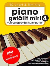 Hans-Günter Heumann Piano gefällt mir! 50 Chart und Film Hits - Band 4 (Variante Spiralbindung)