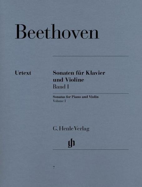 Ludwig van Beethoven Sonaten für Klavier und Violine, Band I