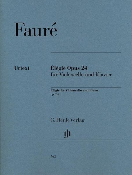 Gabriel Fauré Élégie Opus 24 für Violoncello und Klavier