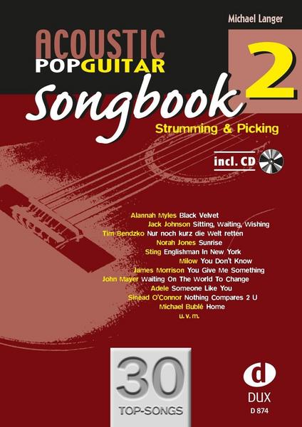 Michael Langer Acoustic Pop Guitar - Songbook 2