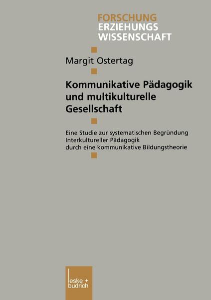 Margit Ostertag Kommunikative Pädagogik und multikulturelle Gesellschaft