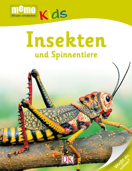 DK Verlag Dorling Kindersley Insekten und Spinnentiere / memo Kids Bd.4