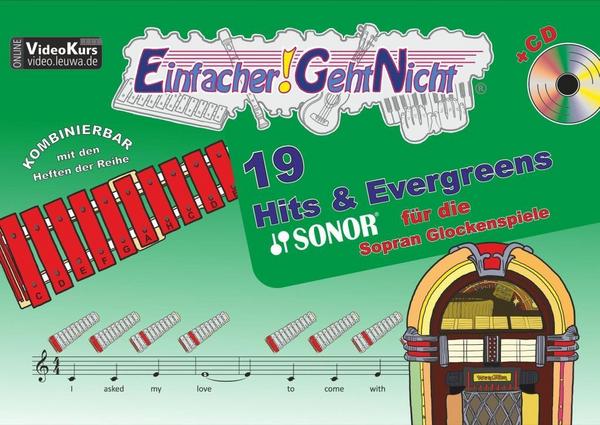Martin Leuchtner, Bruno Waizmann Einfacher!-Geht-Nicht: 19 Hits & Evergreens – für die SONOR Sopran Glockenspiele mit CD