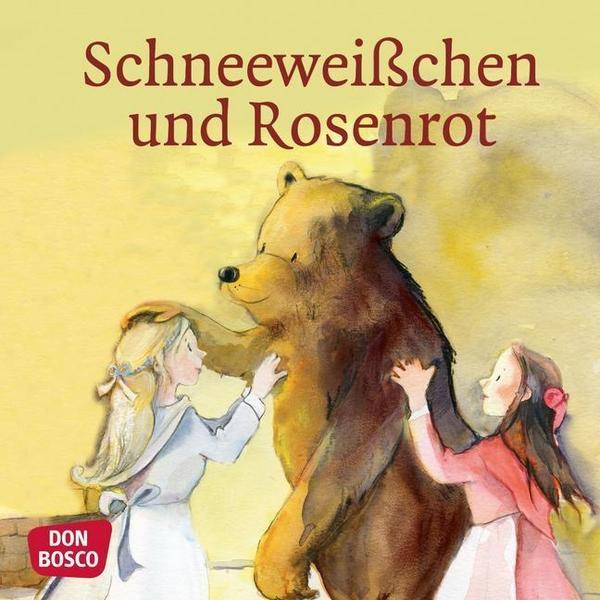 Brüder Grimm Schneeweißchen und Rosenrot. Mini-Bilderbuch.