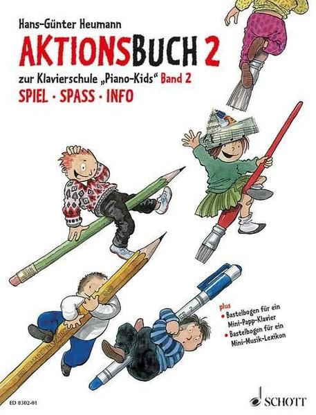 Hans-Günter Heumann Piano Kids, Aktionsbuch. Bd.2