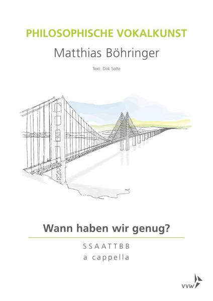 Matthias Böhringer Philosophische Vokalkunst - Wann haben wir genug℃