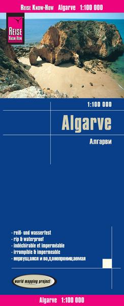 Reise Know-How Verlag Peter Rump Reise Know-How Landkarte Algarve (1:100.000)