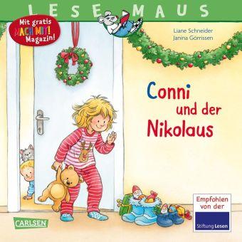 Liane Schneider LESEMAUS 192: Conni und der Nikolaus