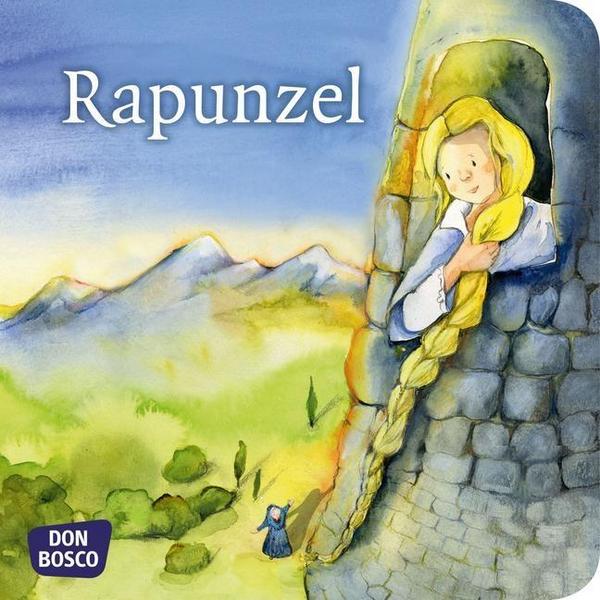 Brüder Grimm Rapunzel. Mini-Bilderbuch.