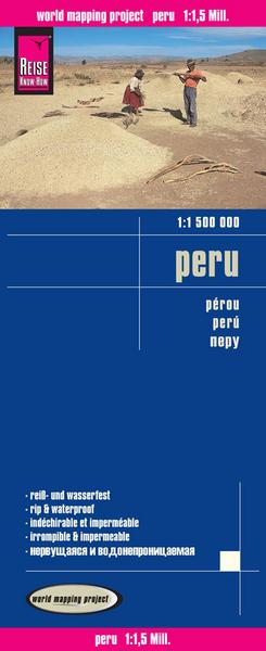 Reise Know-How Verlag Peter Rump Reise Know-How Landkarte Peru (1:1.500.000)