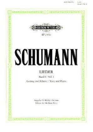 Robert Schumann Lieder in 3 Bänden, Urtext, Band 1