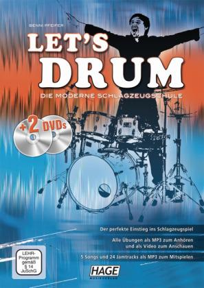 Benni Pfeifer Let's Drum + 2 DVDs