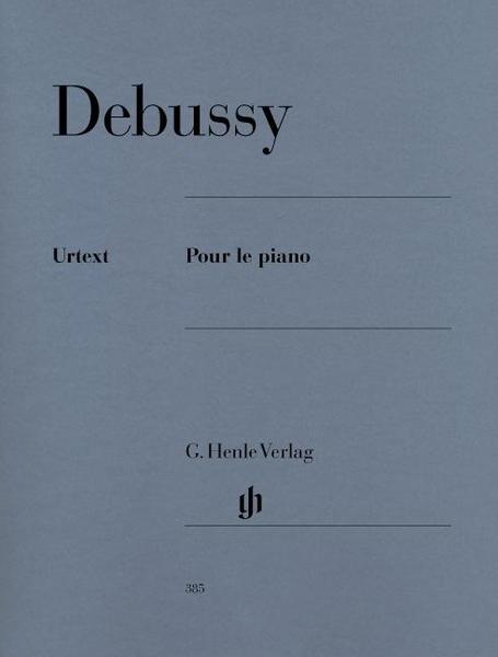 Claude Debussy Pour le piano
