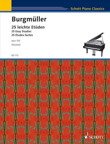 Friedrich Burgmüller 25 leichte Etüden