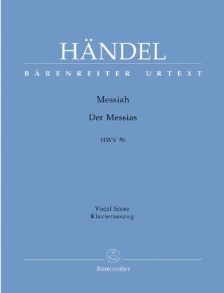 Georg Friedrich Händel Der Messias HWV 56 (deutsch-englisch), Klavierauszug