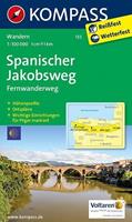 Kompass-Karten KOMPASS Wanderkarte Spanischer Jakobsweg