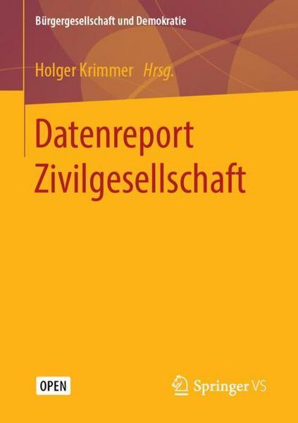Springer Fachmedien Wiesbaden GmbH Datenreport Zivilgesellschaft