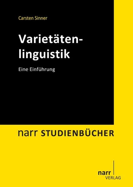 Carsten Sinner Varietätenlinguistik