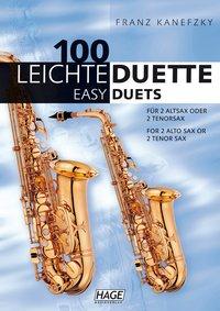 Franz Kanefzky 100 leichte Duette für 2 Saxophone