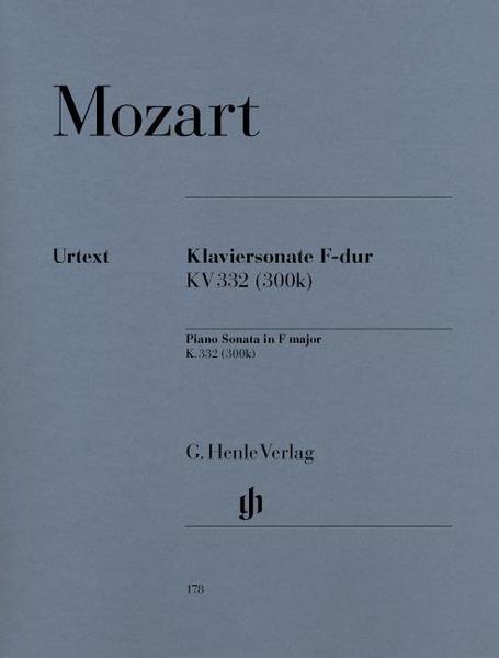 Wolfgang Amadeus Mozart Klaviersonate F-dur KV 332 (300k)