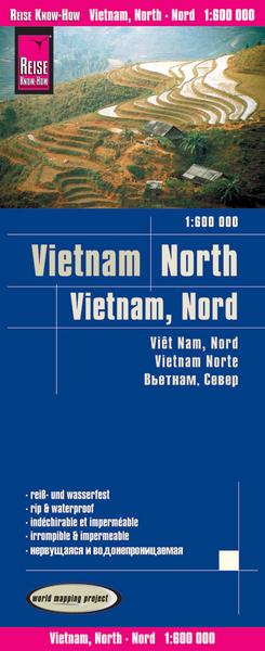 Reise Know-How Verlag Peter Rump Reise Know-How Landkarte Vietnam Nord (1:600.000)