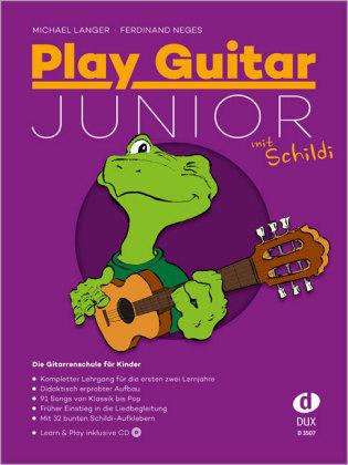 Michael Langer, Ferdinand Neges Play Guitar Junior mit Schildi
