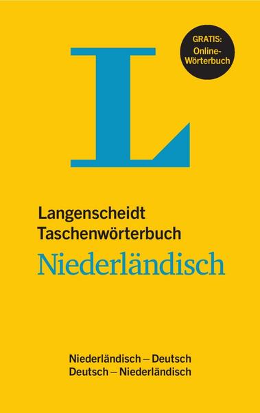 Langenscheidt GmbH Langenscheidt Taschenwörterbuch Niederländisch - Buch mit Online-Anbindung