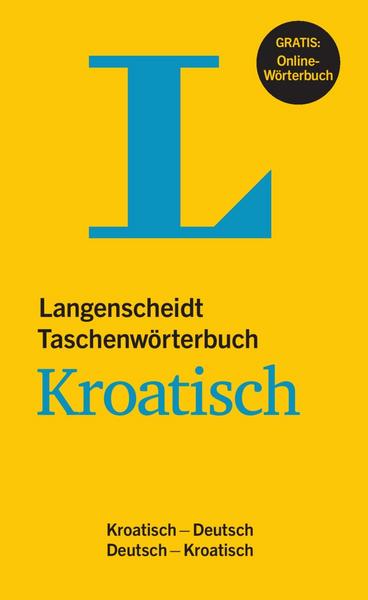 Langenscheidt GmbH Langenscheidt Taschenwörterbuch Kroatisch - Buch mit online-Anbindung
