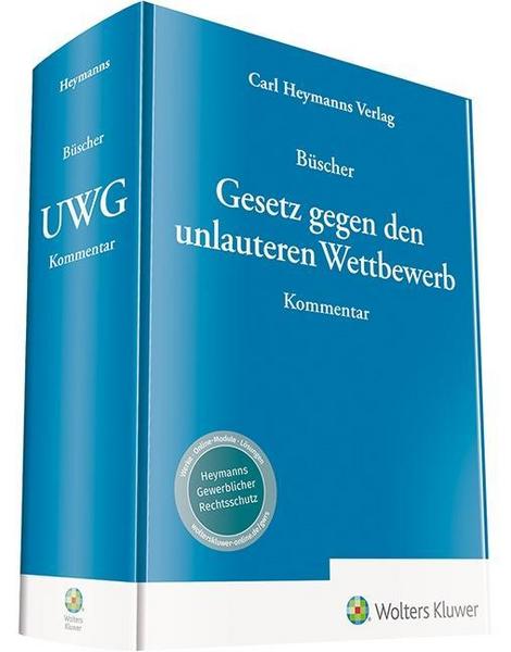 Wolfgang Büscher, Dieter Jungeblut Gesetz gegen den unlauteren Wettbewerb