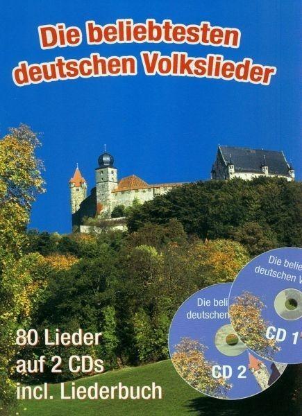 Musikverlag Hildner Die beliebtesten deutschen Volkslieder (A5 mit CDs)